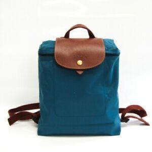 Longchamp Le Pliage Teal Backpack